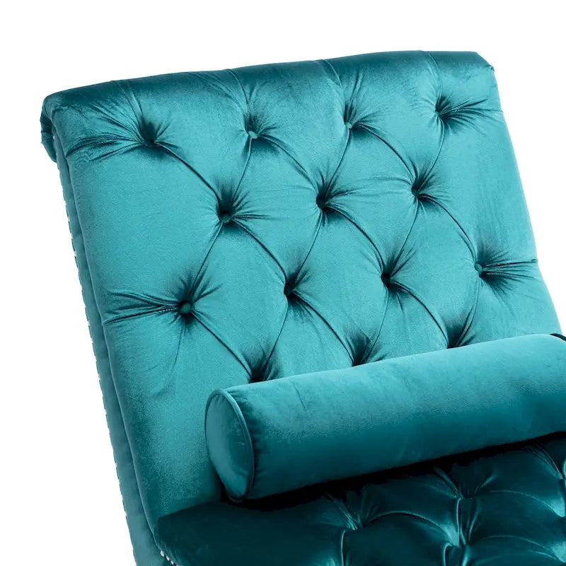 Lounge-Chaiselongue mit Acrylfüßen