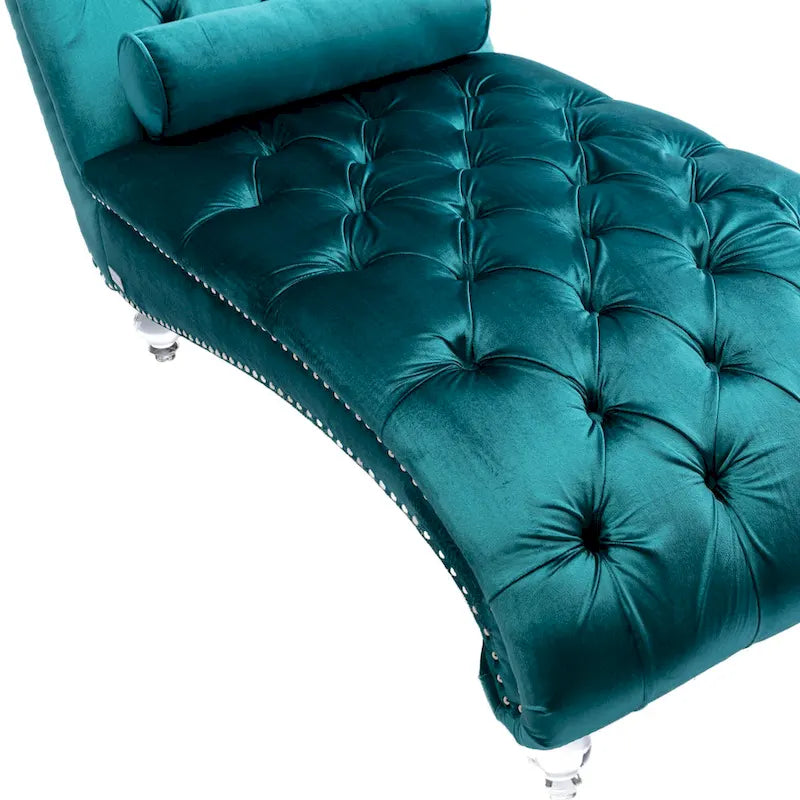 Lounge-Chaiselongue mit Acrylfüßen