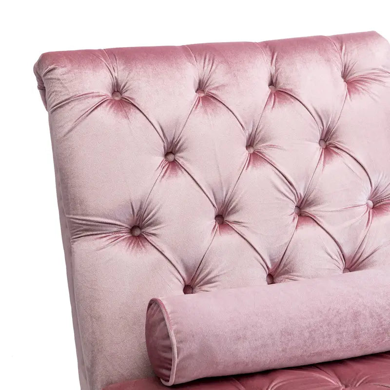 Lounge-Chaiselongue mit Acrylfüßen