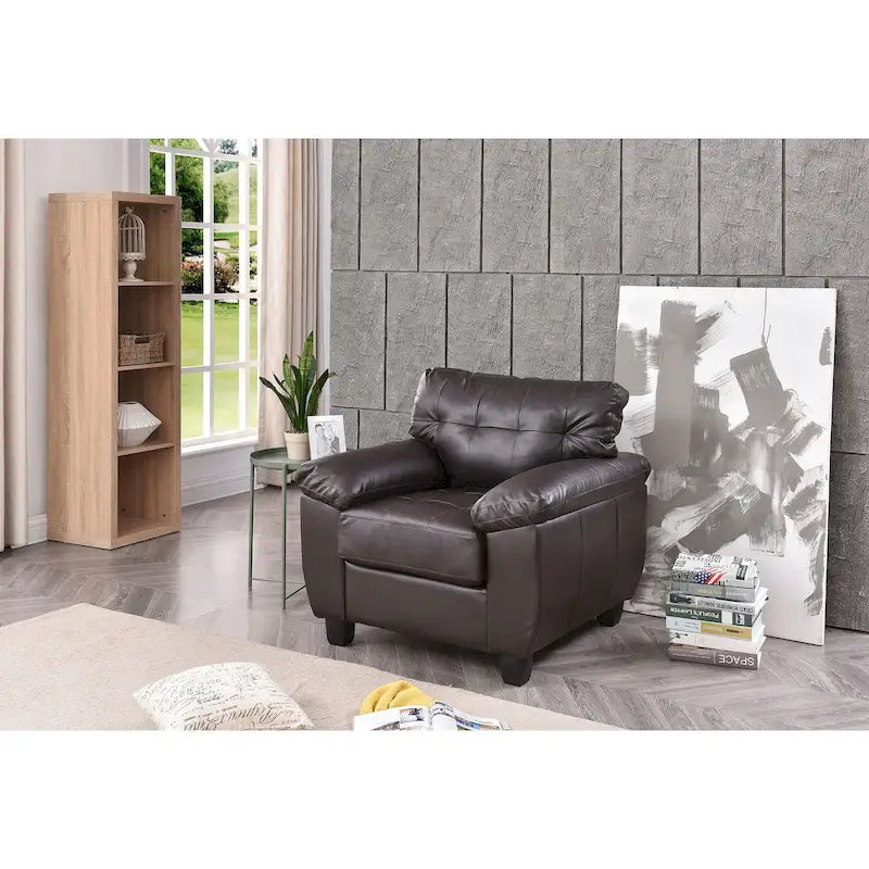 Polster-Akzentsessel - 36L x 33W x 35H