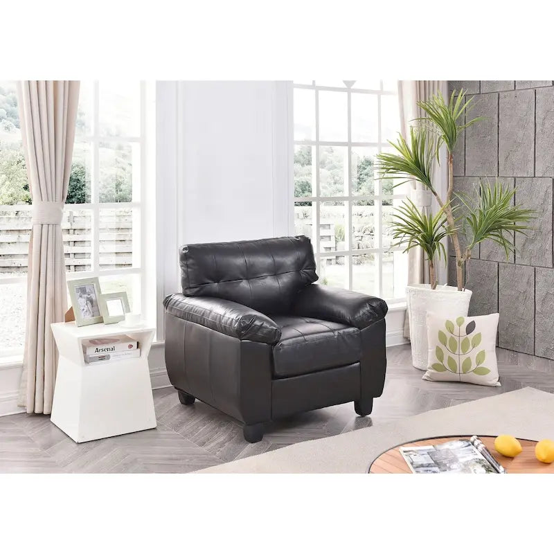 Polster-Akzentsessel - 36L x 33W x 35H