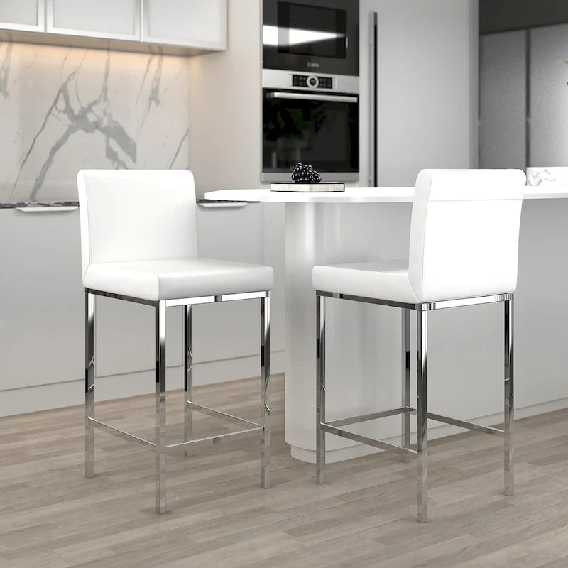 2er-Set moderne Tresenhocker