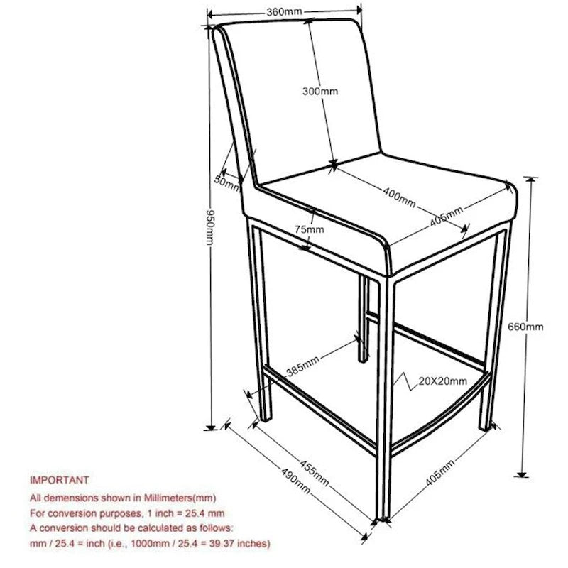 2er-Set moderne Tresenhocker