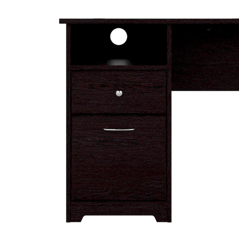 Bureau d’ordinateur de 60W avec tiroirs et rangement