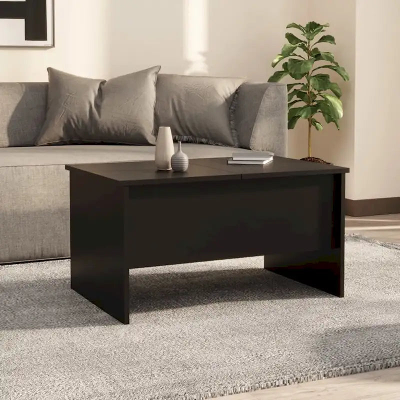 Table basse avec plateau relevable, table d’appoint, table de canapé décorative en bois d’ingénierie - 31.5 x 19.7 x 16.7