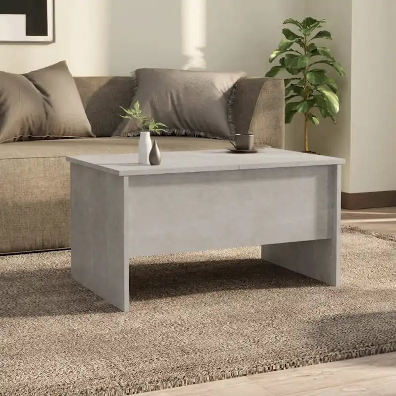 Table basse avec plateau relevable, table d’appoint, table de canapé décorative en bois d’ingénierie - 31.5 x 19.7 x 16.7