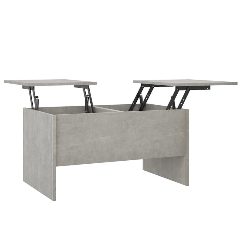 Table basse avec plateau relevable, table d’appoint, table de canapé décorative en bois d’ingénierie - 31.5 x 19.7 x 16.7