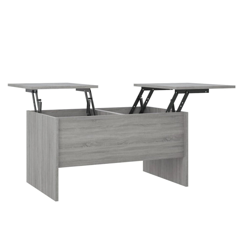 Table basse avec plateau relevable, table d’appoint, table de canapé décorative en bois d’ingénierie - 31.5 x 19.7 x 16.7