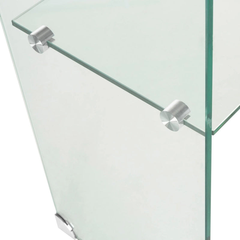 Transparenter Konsolentisch - 43.3 x 13.8 x 29.5 - 43Wx14Dx30H