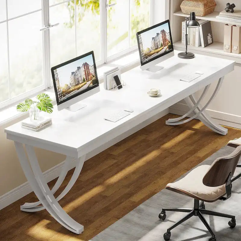 78 Schreibtisch fürs Homeoffice, rechteckiger Schreibtisch fürs Arbeitszimmer