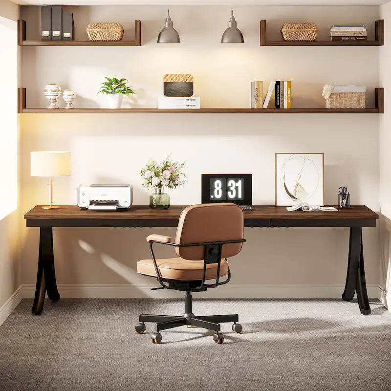 78 Schreibtisch fürs Homeoffice, rechteckiger Schreibtisch fürs Arbeitszimmer