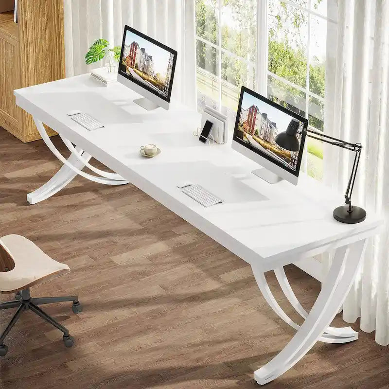 78 Schreibtisch fürs Homeoffice, rechteckiger Schreibtisch fürs Arbeitszimmer