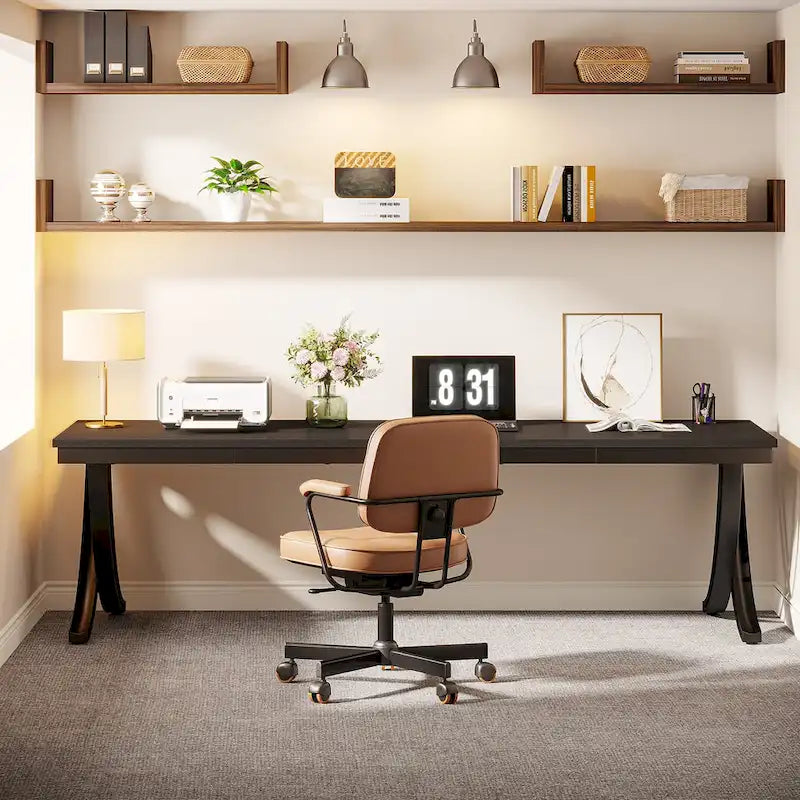 78 Schreibtisch fürs Homeoffice, rechteckiger Schreibtisch fürs Arbeitszimmer