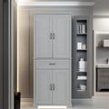 Badezimmerschrank mit Türen und Schublade